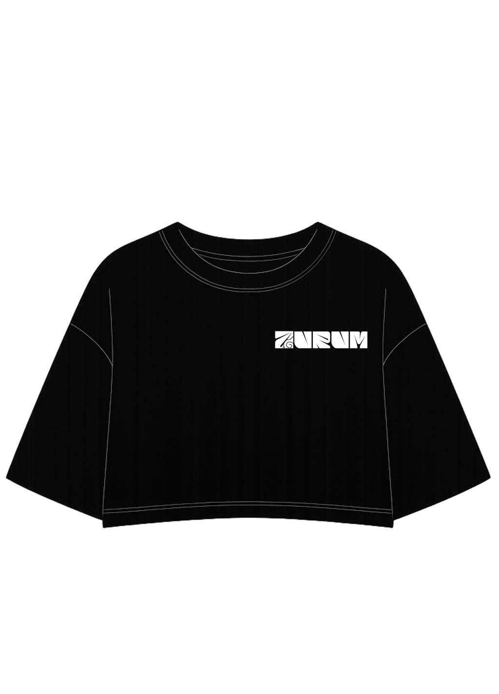 Roots Cropped Oversized Tee