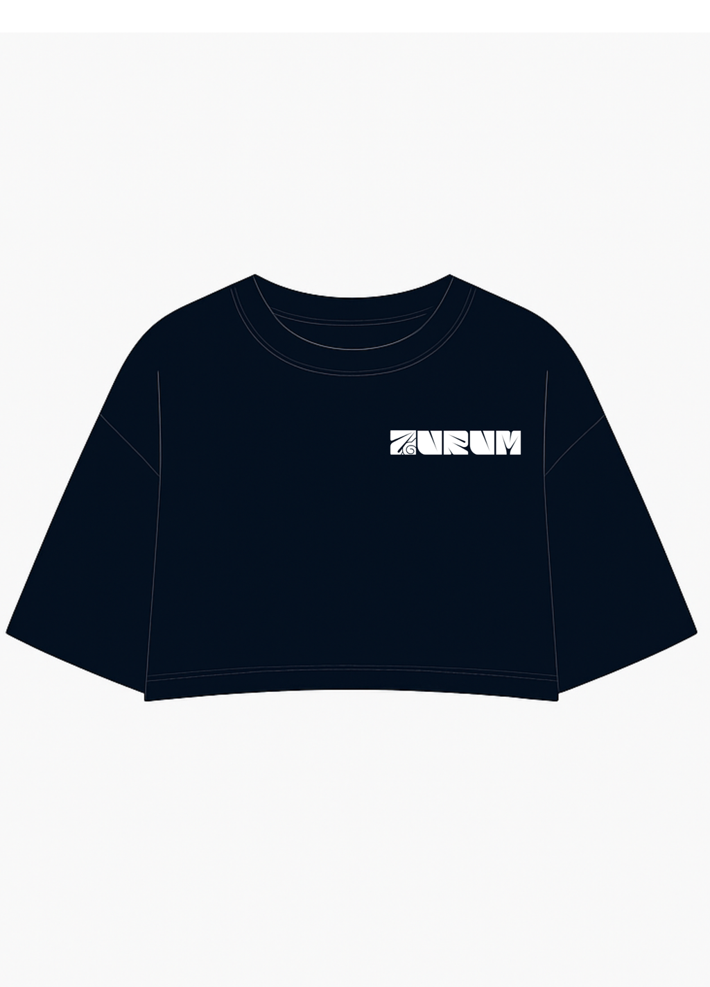 Roots Cropped Oversized Tee