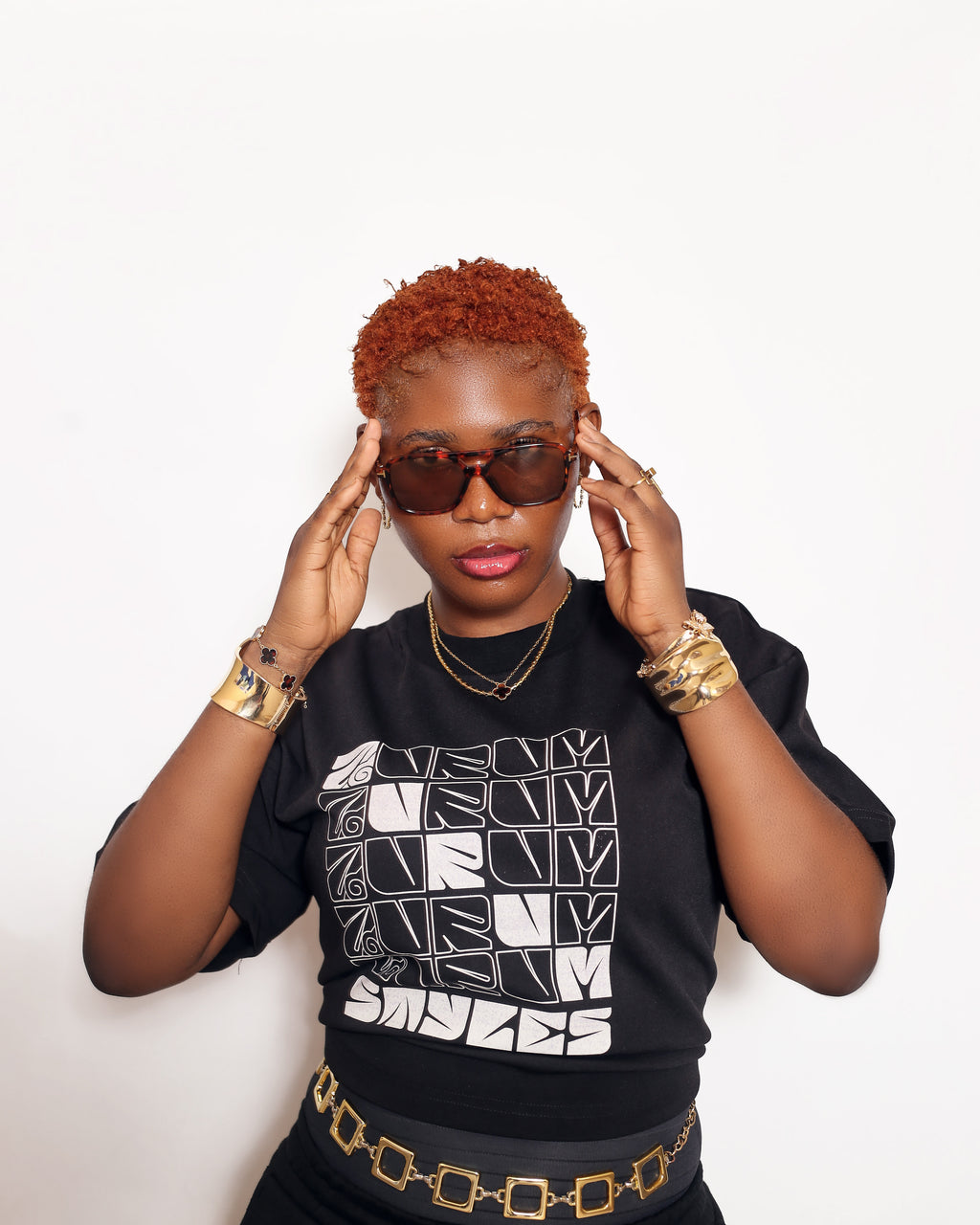 Ride the wave cropped shirt